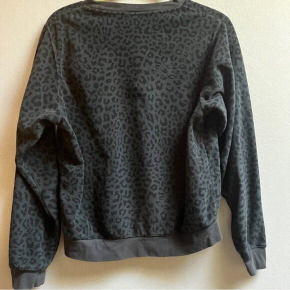 Nike animal print crew neck fleece sweatshirt Sz XS - Picture 3 of 8